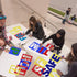 Karty Alphabet Letter Stencil Set for Kids and Adults - Painting, Lettering and Drawing Templates - Large Plastic ABC Stencils for Protest Posters...