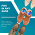 Heel Cups for Achilles Tendonitis & Plantar Fasciitis - 2 Pack Gel Shoe Inserts for Heel Pain Relief, Arch Support, for Women & Men...