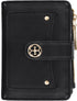 Missnine Small Wallet for Women RFID Compact Wallet Vegan Leather Bifold Ladies Wallet with Card Holder and Coin Purse...
