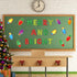 Christmas Cutouts Xmas Bulb Classroom Bulletin Board Decorations Merry Christmas Party Supplies for Toddler Kids Students Classroom Decors...