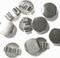 Blank Bolo Tie Round Slides Pack of 10 Silvertone 16mm...