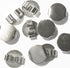 Blank Bolo Tie Round Slides Pack of 10 Silvertone 16mm...