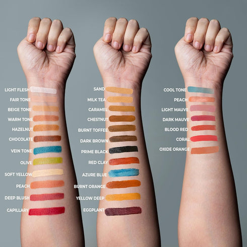 Alcohol Palette Refill Pans - Skin Tones - Beige Tone...