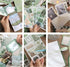 emmoolife Scrapbooking Supplies Kit, Vintage Aesthetic Scrapbook Kit for Bullet Junk Journal, Stationery, A6 Grid Notebook, DIY Journaling Supplie...