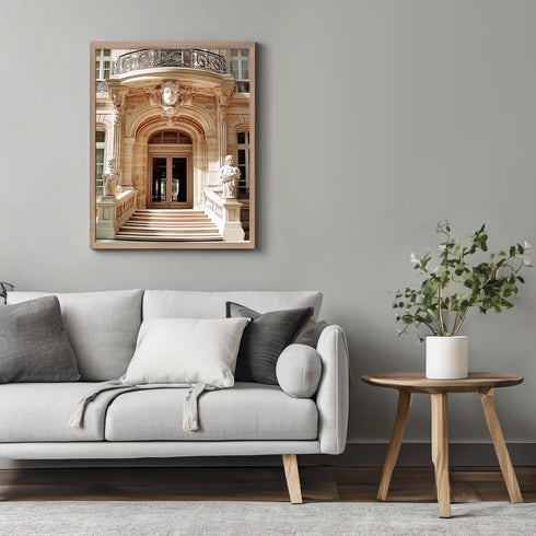 Posterizer 1 pcs-black-and-white photograph of Luxury store front 13-Photography Art-Retro Art-Gift for Women, Fashionistas, Designer Fashion Fans...