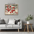 Posterizer 1 pcs-berries in snowy winter scene-oil painting style -5-Art for Animal Lovers-Landscape & Nature Art-Decor for Home & Office- unframe...