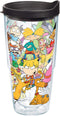 Tervis Nickelodeon - 90's Group Made in USA Double Walled Insulated Tumbler Travel Cup Keeps Drinks Cold & Hot, 24oz, Classic...