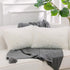 NordECO HOME Luxury Soft Faux Fur Fleece Cushion Cover Pillowcase Decorative Throw Pillows Covers, No Pillow Insert, 12" x 20" Inch, White, 2 Pack...
