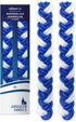Havdalah Candle - Braided Blue and White - Flat Havdallah Candles - 2 Pack...