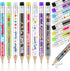Woanger 72 Pcs Welcome Back to School Pencils First Day of School Pencils Fun Kindergarten Pencils Mini Pencils with Erasers Pencils Gifts for Kid...
