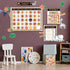 Safari Jungle Animal Calendar Bulletin Board Set Simply CTP Bulletin Board Calendar Seasons Weather Chart Animal Classroom Decoration with Season,...