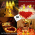 Solar Candle Lights Outdoor Waterproof - 8 Pack Rechargeable Flickering Tea Lights Solar Powered Reusable LED Candles Flameless Lamp Nightlights f...