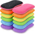 HOMEXCEL 12 Pack Multi-Purpose Scrub Sponges Kitchen, Dish Sponge, Non-Scratch Microfiber Sponge for Efficiently Cleaning Dishes, Pots, and Pans, ...