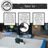 DCT Wood Round Corner Chisel Squaring Tool for Squaring Hinge Recess, Square Mortise – Mortising, Woodworking, Framing...