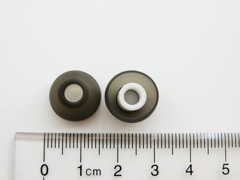 8 Large (L) Ergonomical Comfort Replacement Set Earbuds Eartips Compatible with Sennheiser IE Series, CX Series, CXC Series, CXL Series, OCX Serie...