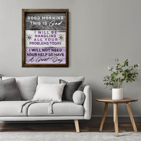 Posterizer 1 pcs-encouraging message from God-Religious Posters-Motivational & Inspirational Art-Gifts for Christians-Living Room Bedroom Decor- U...