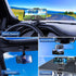 360 Degree Rotation Dashboard Cell Phone Holder for Car Clip Mount Stand Suitable for 4 to 7 inch Smartphones (Black)......