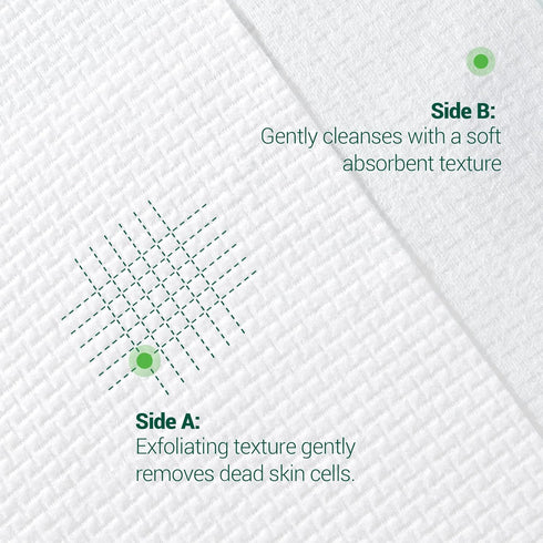 Nature's Purity Disposable Face Towel, Super Soft Face Clean Towels XL for Skincare and Makeup Removal, Biodegradable Face Washing Towels Face Dry...