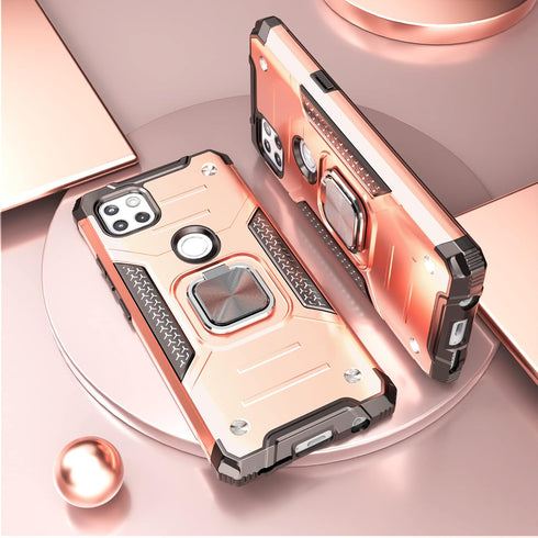 for Moto One 5G Ace Case with Screen Protector,Shock Absorption Heavy Duty Sturdy Drop Test Slim Cover with Kickstand Lightweight Protective Phone...