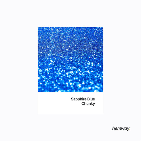 Hemway Polyurethane & Epoxy Resin Glitter 100g / 3.5oz Metallic Crystal Flake Additive for Flooring Jewelry Tumblers Glass Pigment - Chunky (1/40"...