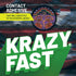 Krazy Fix Clear Fabric Glue, Washable, 100% Waterproof Permanent Bond Glue for Fabric, Heavy Duty Adhesive for Clothing, Patches, Canvas and more,...