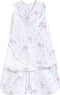 HALO 100% Cotton Sleepsack Swaddle, 3-Way Adjustable Wearable Blanket, TOG 1.5, Flamingos, Newborn, 0-3 Months...