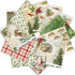 Christmas Scrapbook Paper Pad Christmas Origami Paper 6X6 -24 Sheets Christmas Single-Sided Journal Decorative Paper for Holiday Cardmaking DIY Or...