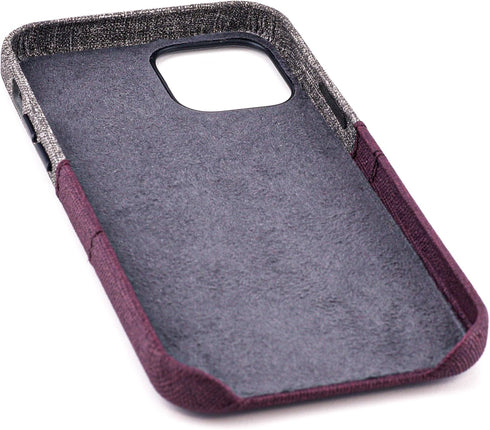 Dockem Wallet Case for iPhone 12 & iPhone 12 Pro: Built-in Metal Plate for Magnetic Mounting & 2 Credit Card Holders: 6.1" Luxe M2, Canvas Style S...