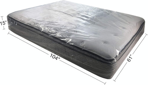 uBoxes Queen Size Mattress Covers/Bags 61" x 15" x 104" (Pack of 2) Moving Supplies...