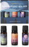 Folkulture Sleep Essential Oils for Diffusers for Home, Pack of 3 Essential Oils Set for Diffusers for Home, 100% Pure Oil Scents- Vanilla Essenti...