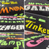 TransWonder Glow in The Dark 3D Puff Vinyl Heat Transfer - Luminous Fluorescent HTV Puff Vinyl Bundle Puff Heat Transfer Vinyl for T Shirts Compat...