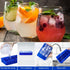 Ozera 2 Pack Silicone Ice Cube Tray, Ice Cube Trays for Freezer, Easy Release Silicone Ice Cube Molds for Whiskey, Cocktail, Chocolate...