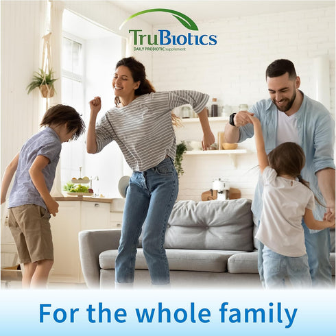 TruBiotics Probiotics for Digestive & Immune Health, Supports Regularity & Helps Relieve Abdominal Discomfort, Gas & Bloating, 2 Clinically Studie...