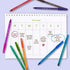 Paper Mate InkJoy 100ST Ballpoint Pens | Medium Point (1.0mm) | Fun Colours | 10 Count...