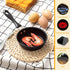 Tessco 2 Pieces Mini Cast Iron Skillet 4.7 Inch Round Mini Non Stick Fry Pan Single Egg Frying Pan with Heat Resistant Handle for Cooking Baking C...
