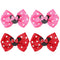 Baby Girl Mouse Ears Hair Bows Clips Baby Hair Accessory Birthday Mouse Ear Hair Clip for Baby Kids Girls Women, Mice Hair Accessories for Glitter...