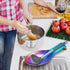 Homikit Rainbow Spoon Rest Holder for Kitchen Counter Stove Top, Stainless Steel Colorful Utensil Rest Ladle Spatula, Heavy Duty, Dishwasher Safe...