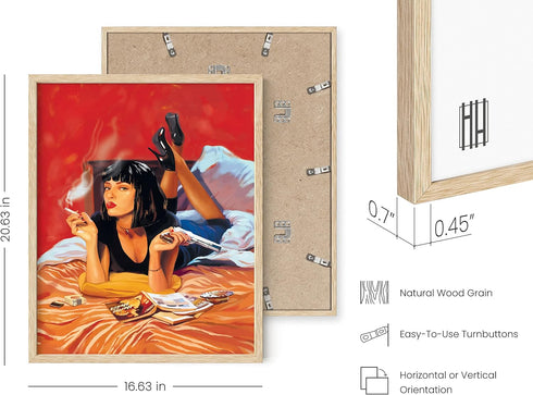 HAUS AND HUES Movie Scene Poster for Room Aesthetic 90s - Retro Movie Wall Art, Merchandise Art, College Wall Decor, Noir Film College Posters UNF...