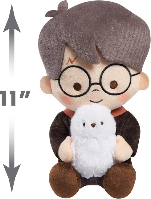 Harry Potter Wizarding Friends and Pals Harry Potter with Hedwig 11-inch Soft and Cuddly Plush Stuffed Animal...