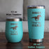 Horses Keep Me Stable - Wine Tumbler with Sliding Lid - Stemless Stainless Steel Insulated Cup - Funny Gifts for Horse Lovers - Black...