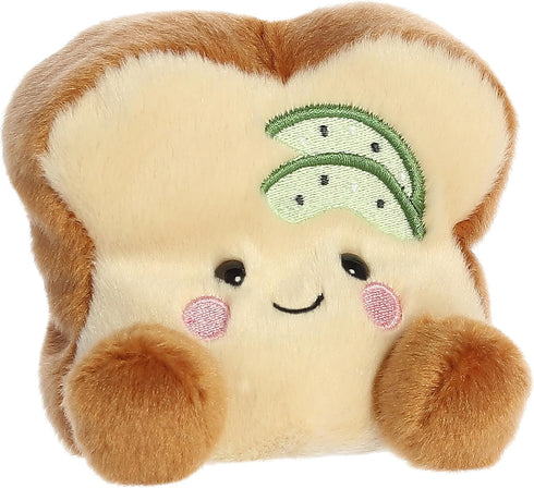 Aurora® Adorable Palm Pals™ Brittany Avocado Toast™ Stuffed Animal - Pocket-Sized Play - Collectable Fun - Brown 5 Inches...