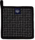 Encasa Homes 8 inches Oven Microwave Potholders (2 pc Set) for Kitchen Cooking & Baking - Heat Resistant, Thick & Safe, Protection of Hands from H...