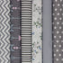 aufodara 6Pcs 20x20 Inch Cotton Fabric Squares Bundles for Sewing Quilting Patterns Textile Patchwork Fabric Pre-Cut Fabric Fat Quarters for DIY C...
