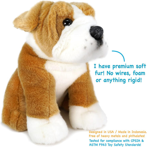 VIAHART Egan The English Bulldog | 9 Inch Stuffed Animal Plush | by TigerHart Toys...