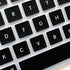 ProElife Ultra Thin Silicone Keyboard Protector Cover Skin for Apple Wireless Keyboard with Bluetooth MC184LL/B (Model A1314, U.S Layout) (Not Fit...