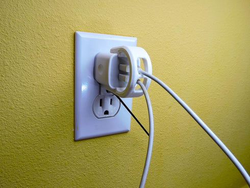 for Ailkin and FiveBox dual chargers - Secures charger to outlet via security screw...
