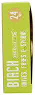 GREENLID Birch Knives, Forks & Spoons, 24 CT...