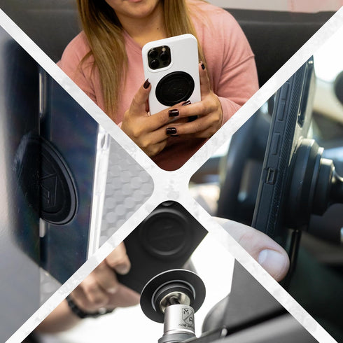 Mob Armor Magnet Flex Plate - Magnetic Phone Mount for iPhone, Android, Ipad and Tablets, Wireless Charging- 2mm Thick Metal Plate - Replacement F...