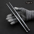 Bonsai tools 200/240 Mm Straight Bonsai Root Hook Made by Aviation Aluminum Alloy (Type A (200Mm))...