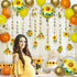 Cheerland 35pcs Sunflower Party Balloon Garlands Latex Foil Balloons Circle Sunflower Banners for Themed Kids Birthday Fall Bridal Baby Shower Sum...
